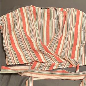 Crisscross Shein top!